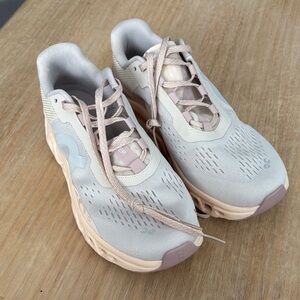 On Women’s Cloudmonster in Moon Fawn